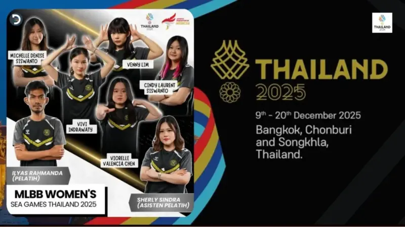 Roster Timnas MLBB Women SEA Games 2025