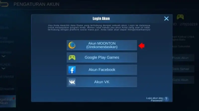 Cara Logout Akun Ml 1