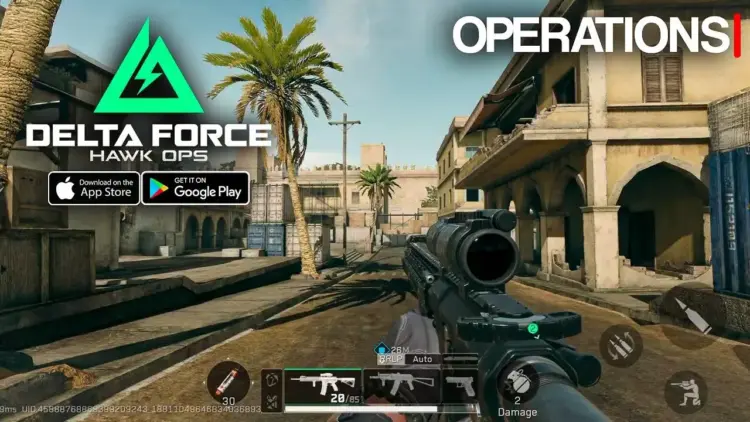 Full Size Delta Force Mobile