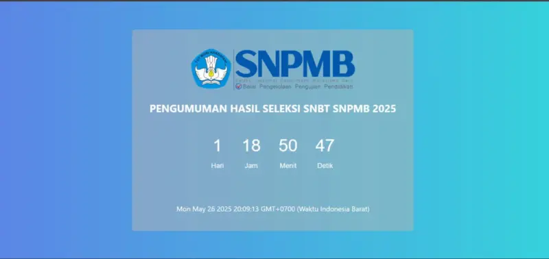 Jadwal Pengumuman UTBK SNBT 2025