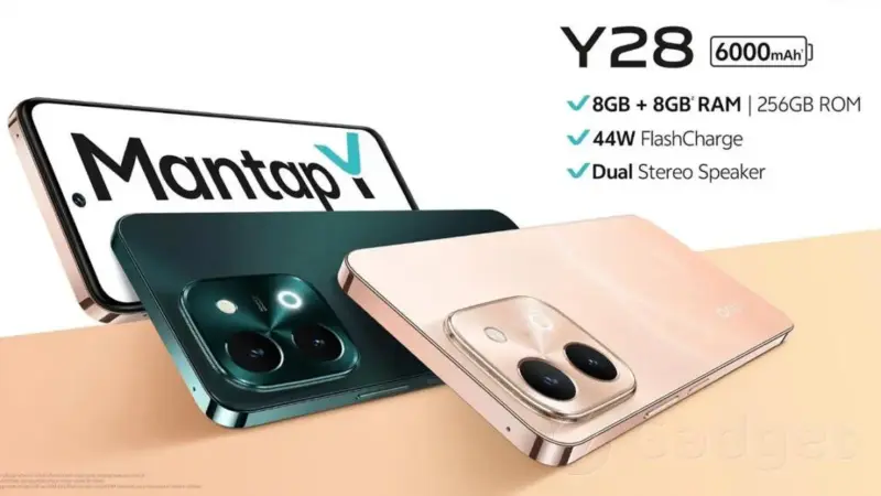 Rekomendasi Hp 2 Jutaan Terbaik Tahun 2025, vivo Y28