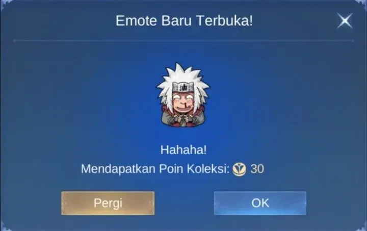 Cara Dapat Emote Jiraiya di Dalam Game MLBB X NARUTO 2025