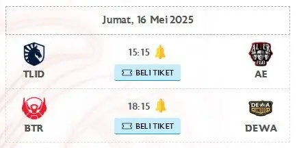Jadwal MPL ID Season 15 Week 8