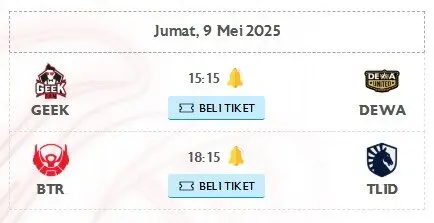 Jadwal Mpl Id Season 15 Week 7
