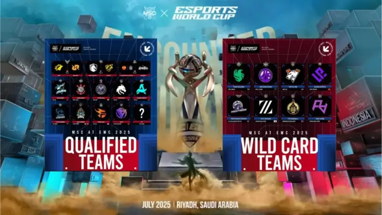 Daftar Tim MSC 2025 Mobile Legends X EWC