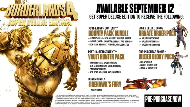 Harga Borderlands 4