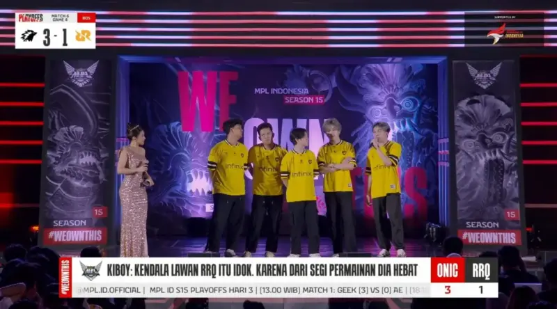 Hasil Playoffs MPL ID S15 ONIC VS RRQ Hoshi
