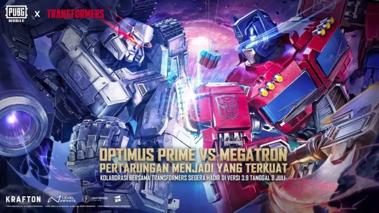 Kolaborasi PUBG Mobile x Transformers