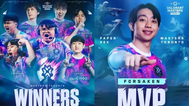 Kalahkan FNATIC, Paper Rex Juara VCT Masters Toronto 2025 12 Kalahkan FNATIC, Paper Rex Juara VCT Masters Toronto 2025