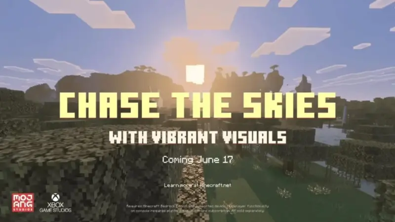 Update Visual Minecraft “vibrant Visuals”