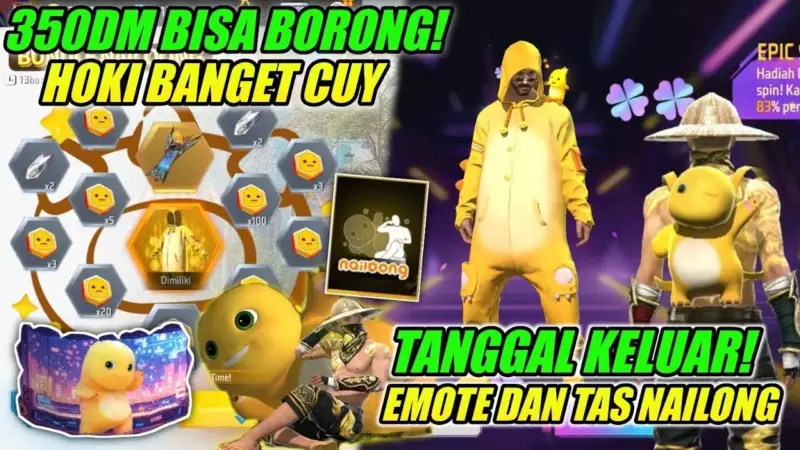 Cara Mendapatkan Emote Nailoong Ff