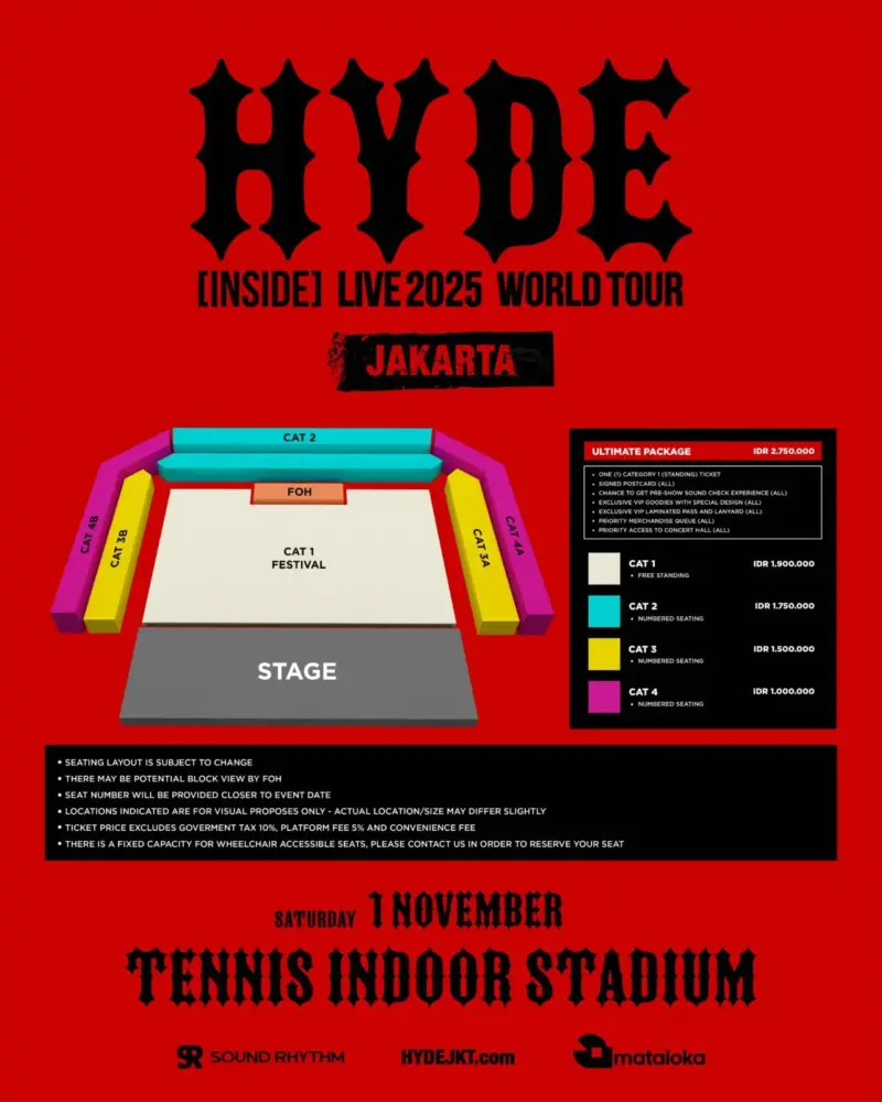 Hyde Opsi Tiket