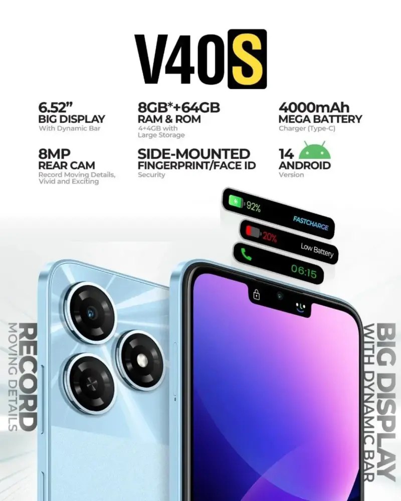 Spesifikasi Villaon V40s