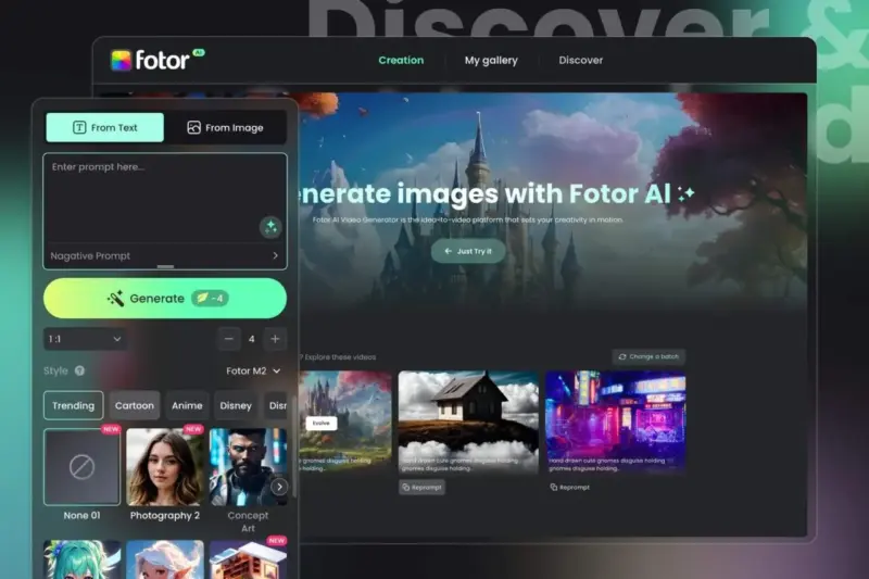 6 Rekomendasi AI untuk Mahasiswa, Fotor AI