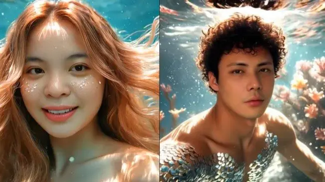 Cara Bikin Video Mermaid AI yang lagi viral di tiktok