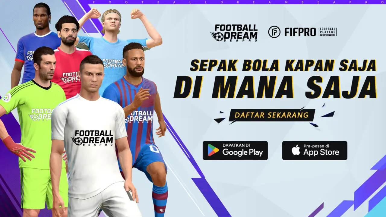 Football Dream Be A Pro — Daftar Sekarang! Sepak Bola