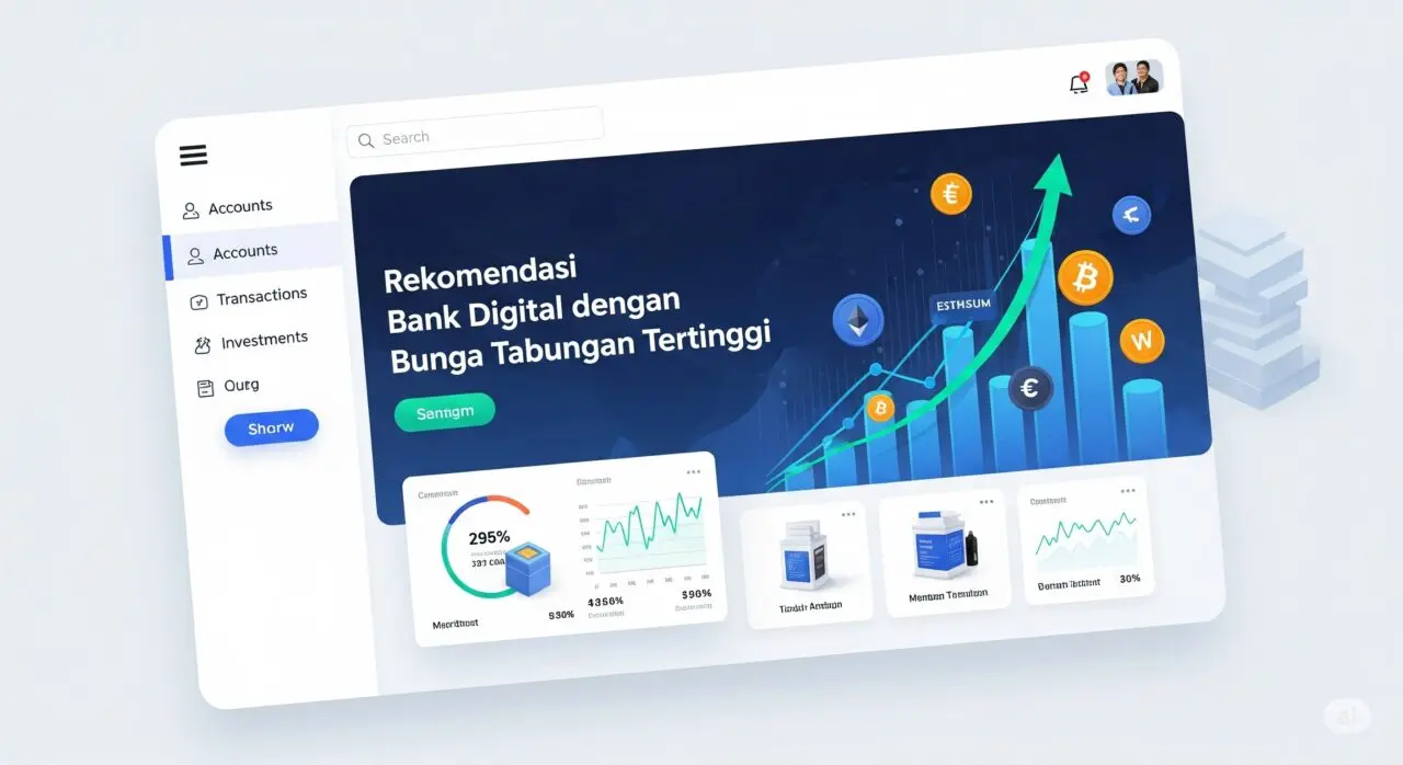 Daftar Bank Digital dengan Bunga Tabungan Tertinggi