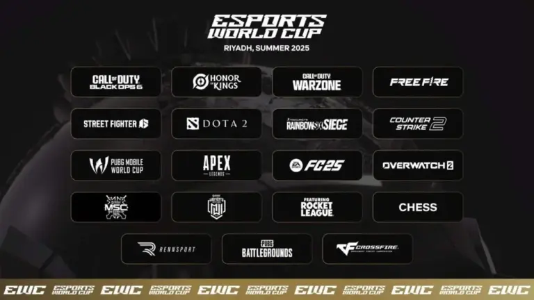Jadwal Lengkap Esports World Cup (EWC) 2025