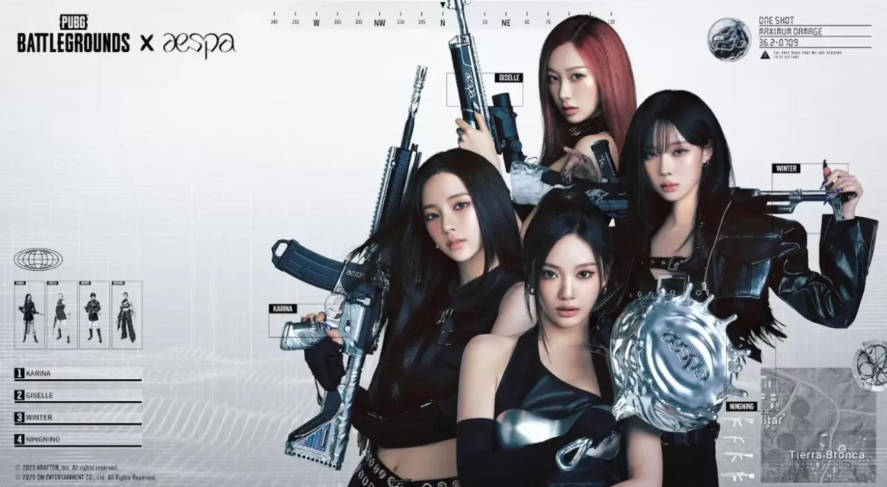 PUBG x Aespa Hadirkan Skin dan Single Terbaru
