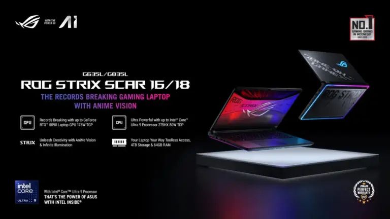 ROG Strix SCAR 16/18 2025, Mahakarya Baru di Era Gaming yang Makin Intensif