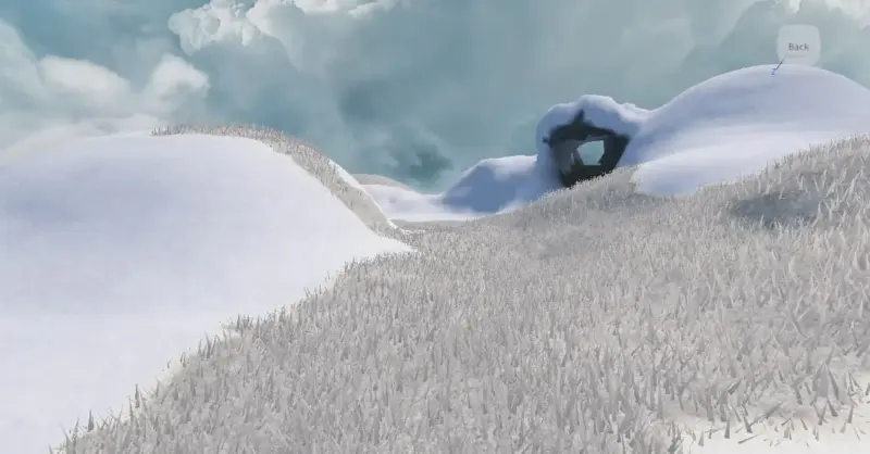 Snowy Cliffs