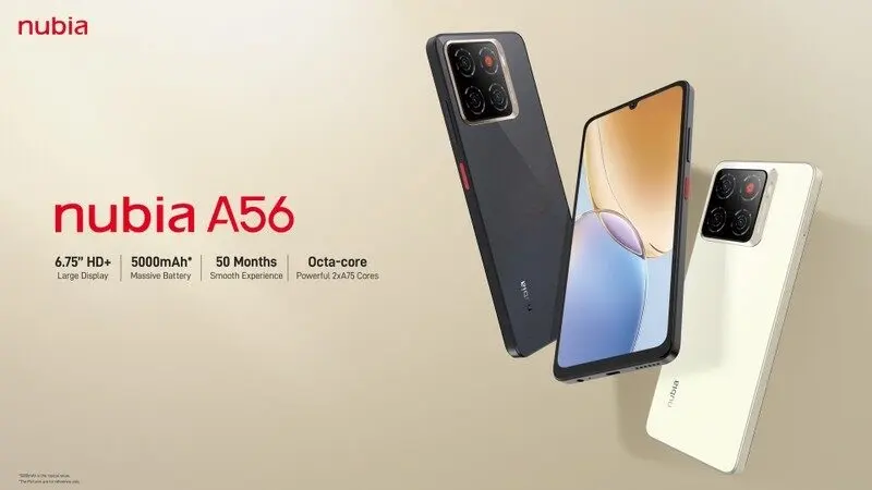 Spesifikasi nubia A56