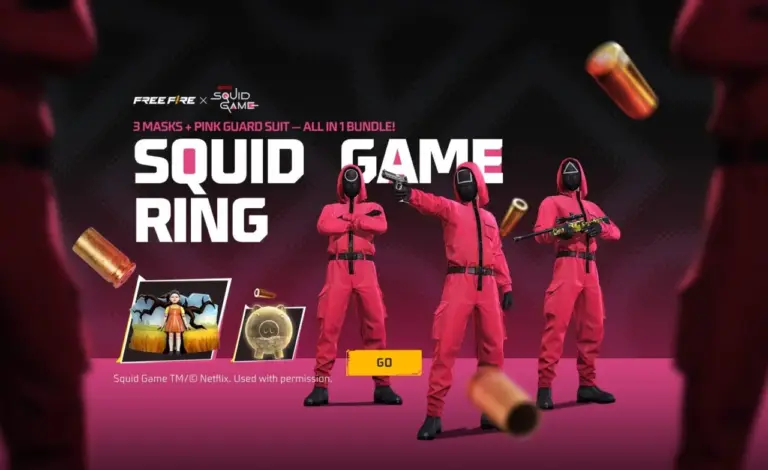 How to Get the Exclusive Free Fire x Squid Game Bundle