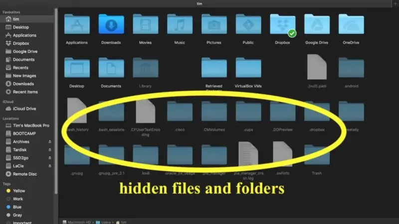 4 Cara Melihat File Tersembunyi di MacBook