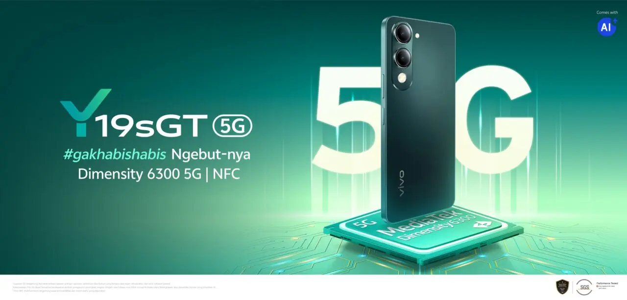 Spesifikasi & Harga vivo Y19sGT 5G 2 Spesifikasi & Harga vivo Y19sGT 5G