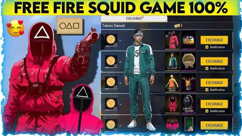 Tanggal Rilis Kolaborasi Ff X Squid Games