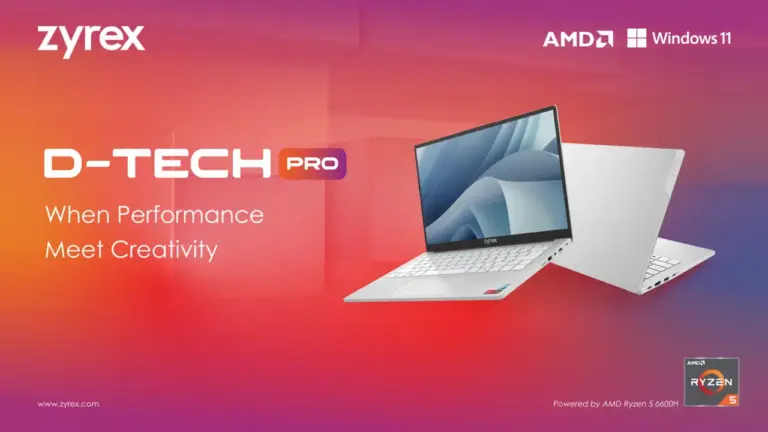 Zyrex Luncurkan D-Tech Pro dan Orion, Laptop untuk Kreator dan Profesional