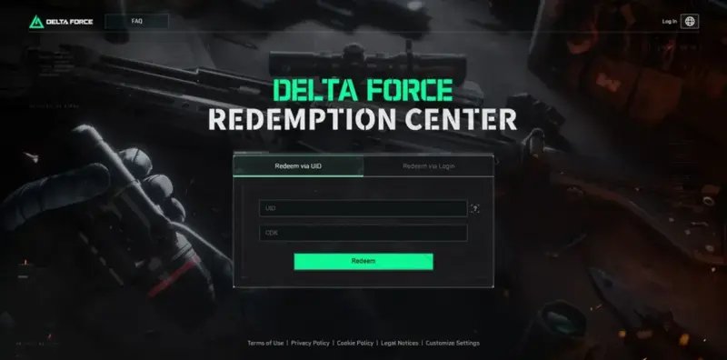 Cara Redeem Kode Delta Force