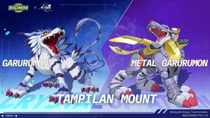 Digimon Adventure Crystal Of Atlan Mount