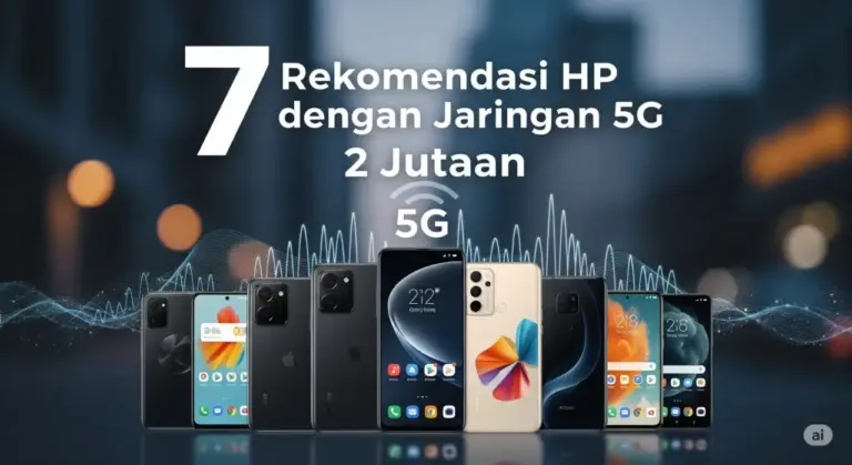 7 Rekomendasi HP dengan Jaringan 5G, Harga 2 Jutaan