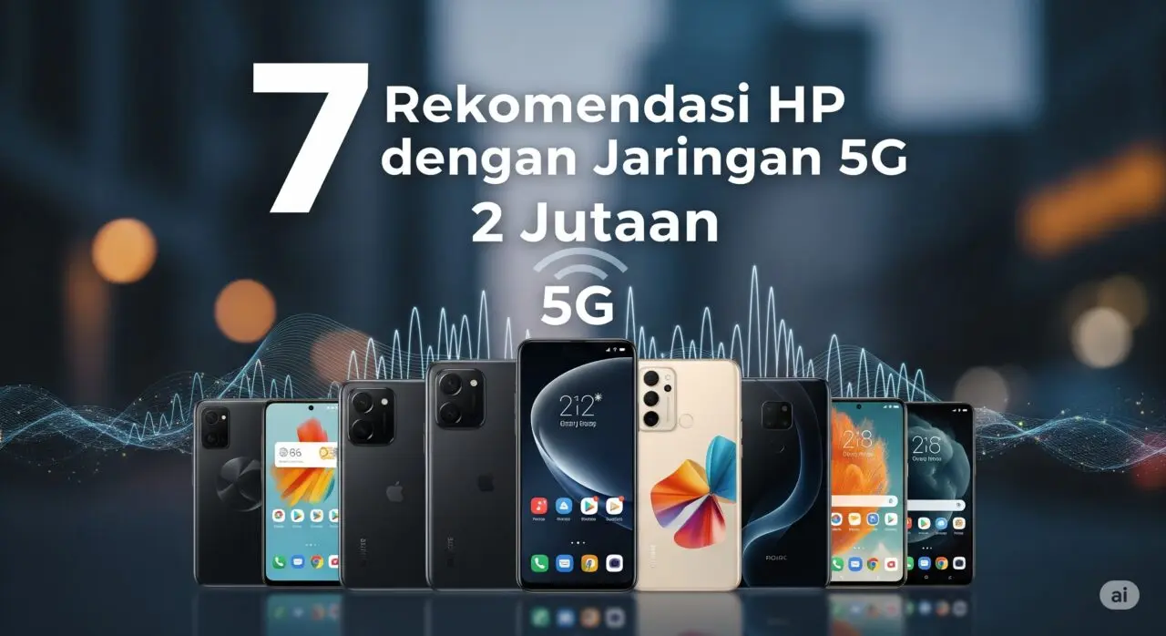 7 Rekomendasi HP dengan Jaringan 5G, Harga 2 Jutaan
