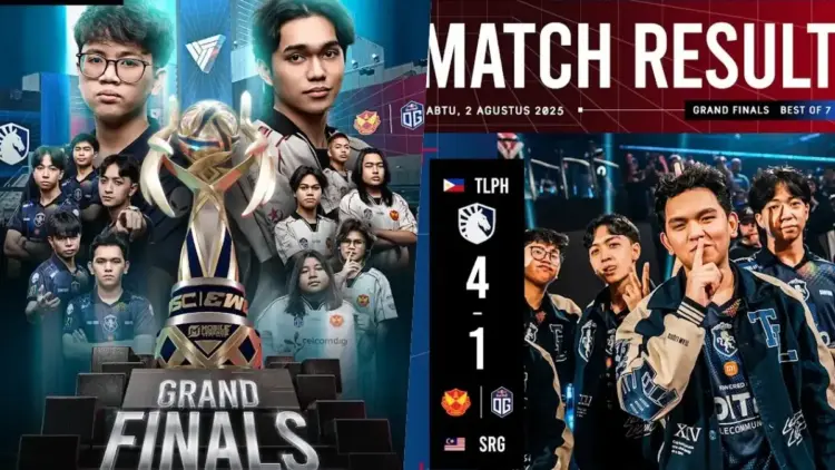 Hasil Grand Final MSC 2025 Team Liquid PH vs SRG