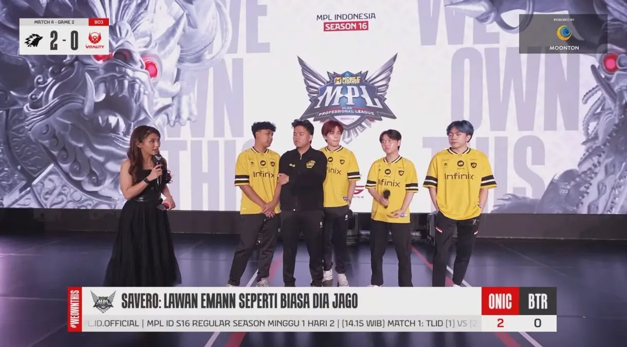 Hasil MPL ID S16 ONIC Esports vs Bigetron