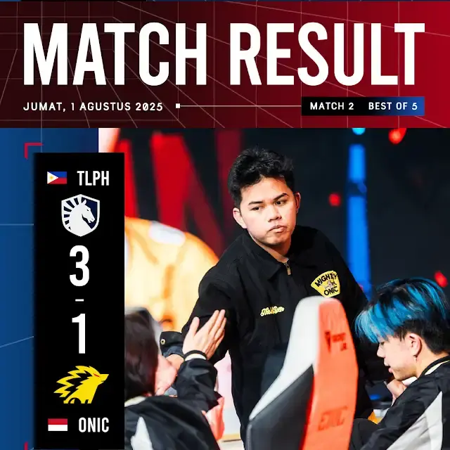 Hasil Msc 2025 Tlph Vs Onic Id