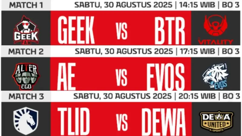 Jadwal Mpl Id S16 Week 2