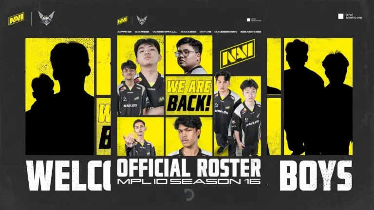 Official Roster NAVI MPL ID S16
