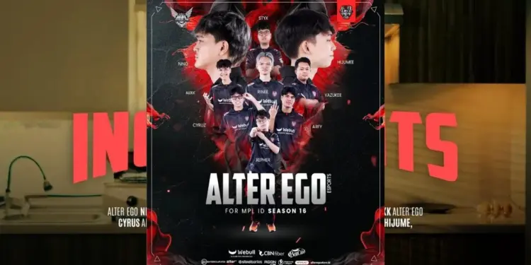 Roster Alter Ego MPL ID Season 16