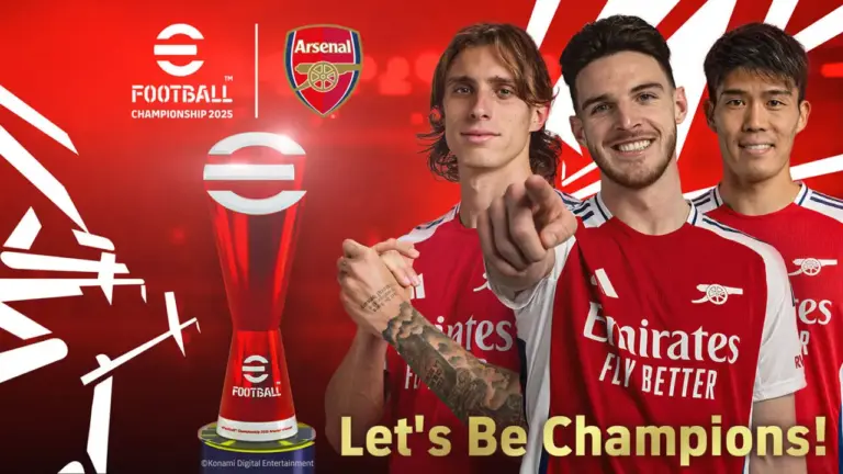 Konami Perpanjang Kontrak dengan Arsenal di eFootball