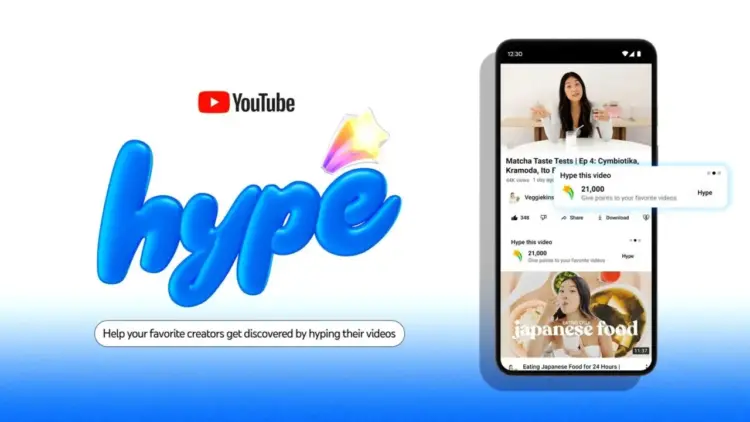 YouTube Rilis Fitur Hype, Bisa Bantu Naikkan View