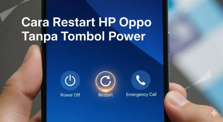 Begini Cara Restart HP Oppo tanpa Tombol Power