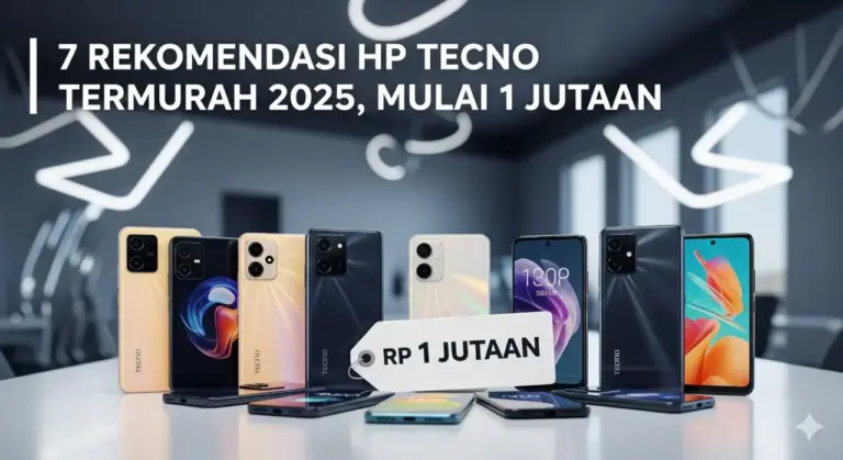 7 Rekomendasi HP Tecno 1 Jutaan 2026