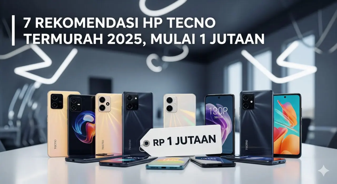 7 Rekomendasi HP Tecno 1 Jutaan 2026