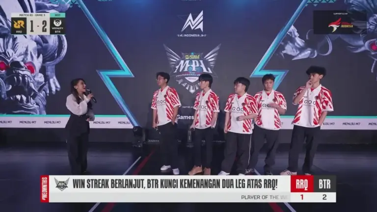 Hasil MPL ID S16 RRQ Hoshi vs Bigetron