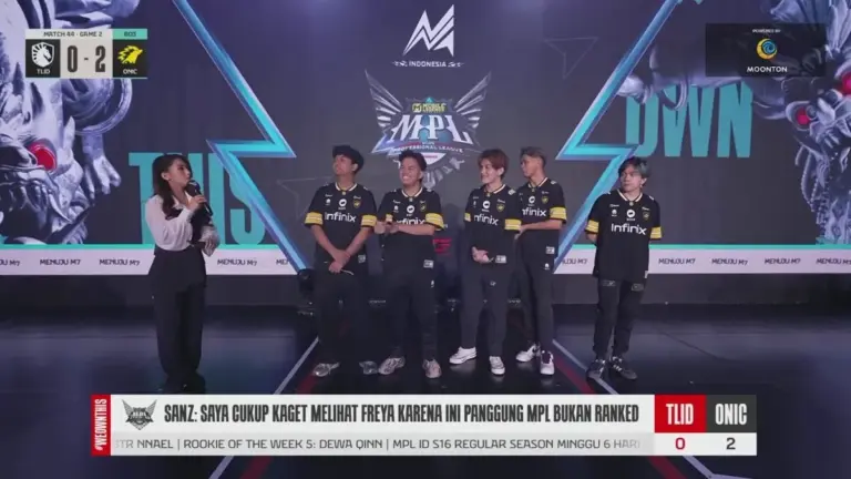 Hasil MPL ID Season 16 Team Liquid ID vs ONIC Esports 10 Hasil MPL ID Season 16 Team Liquid ID vs ONIC Esports