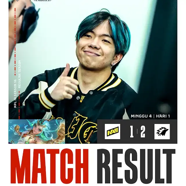 Hasil NAVI vs ONIC Esports S16