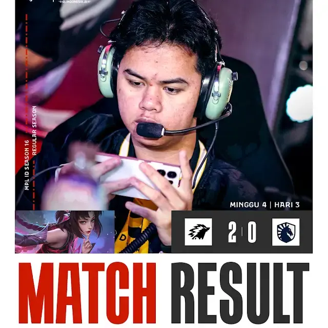 Hasil ONIC Esports vs Team Liquid ID